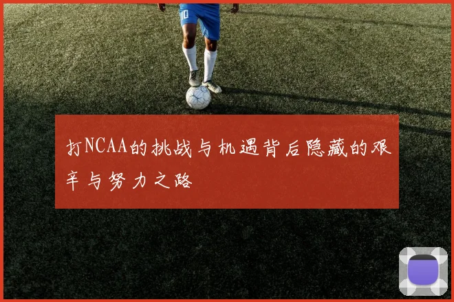 打NCAA的挑战与机遇背后隐藏的艰辛与努力之路